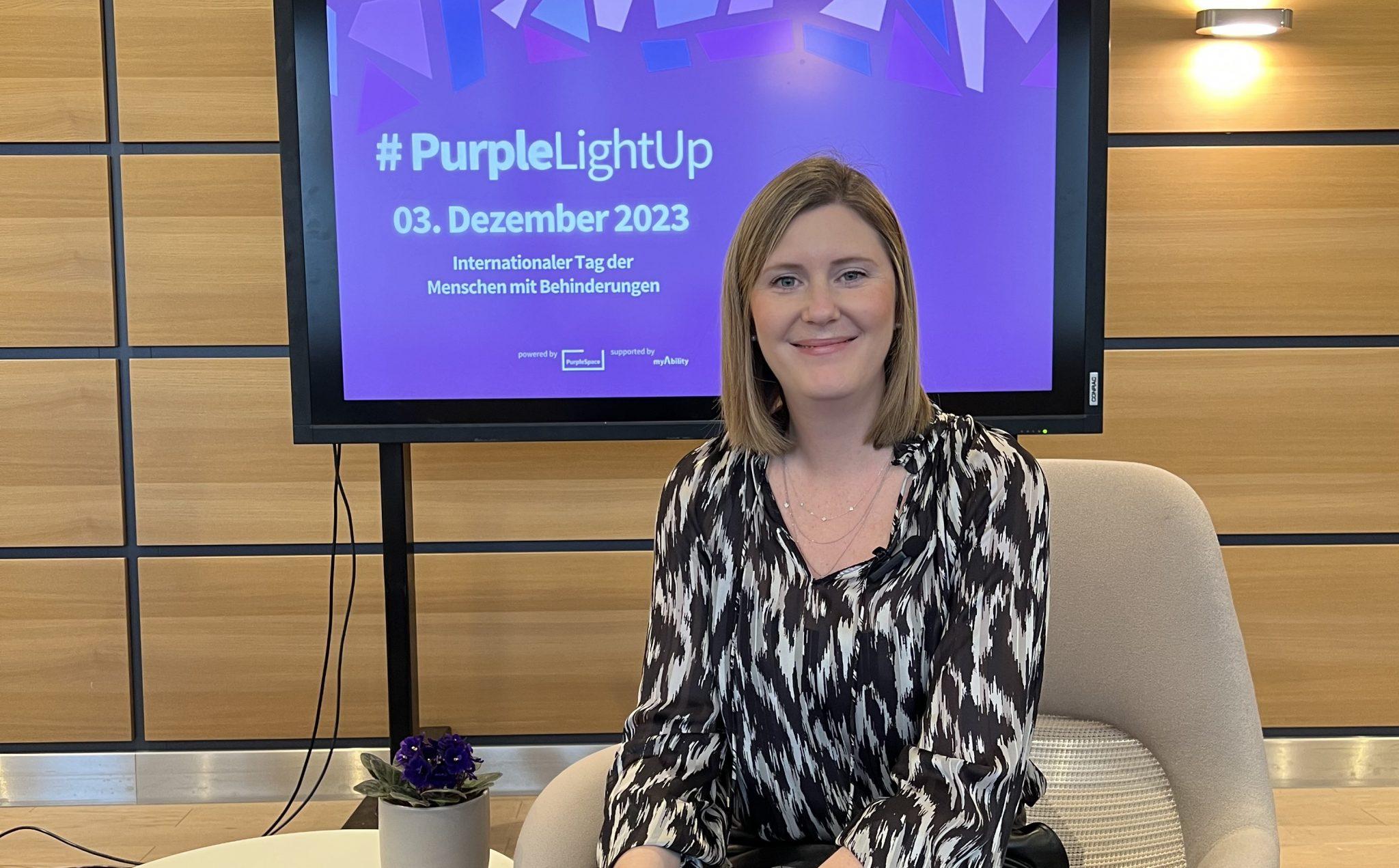 "Purple Light Up Day" Ein Blick auf die Diversität & Inklusion in der